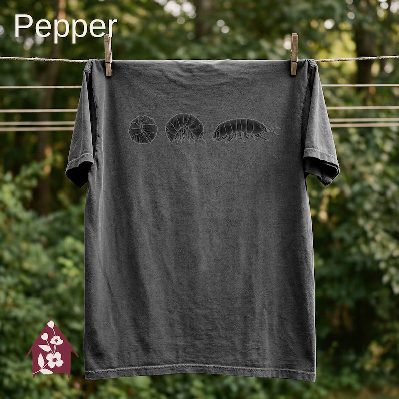 Roly poly isopod tee
